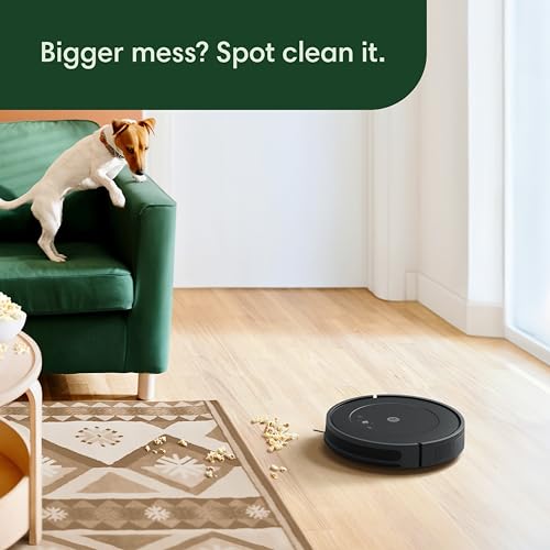 iRobot Roomba Vac Robot Vacuum (Q0120) - Easy to use, Power-Lifting Suction, Multi-Surface Cleaning, Smart Navigation Cleans in Neat Rows