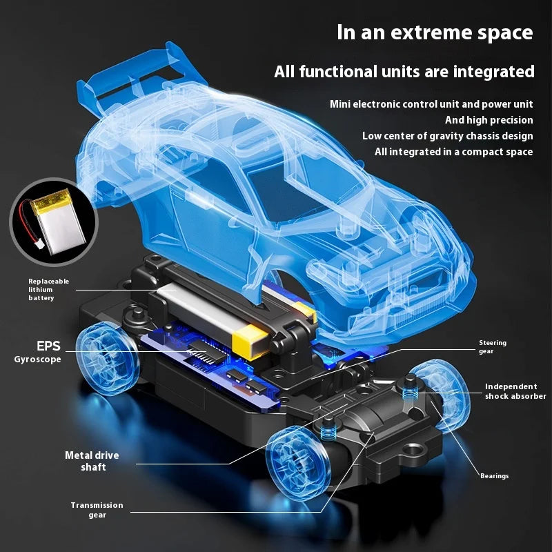 Porsche 911 GT3 RS Model | RC Drift Car 1/43 Alloy |