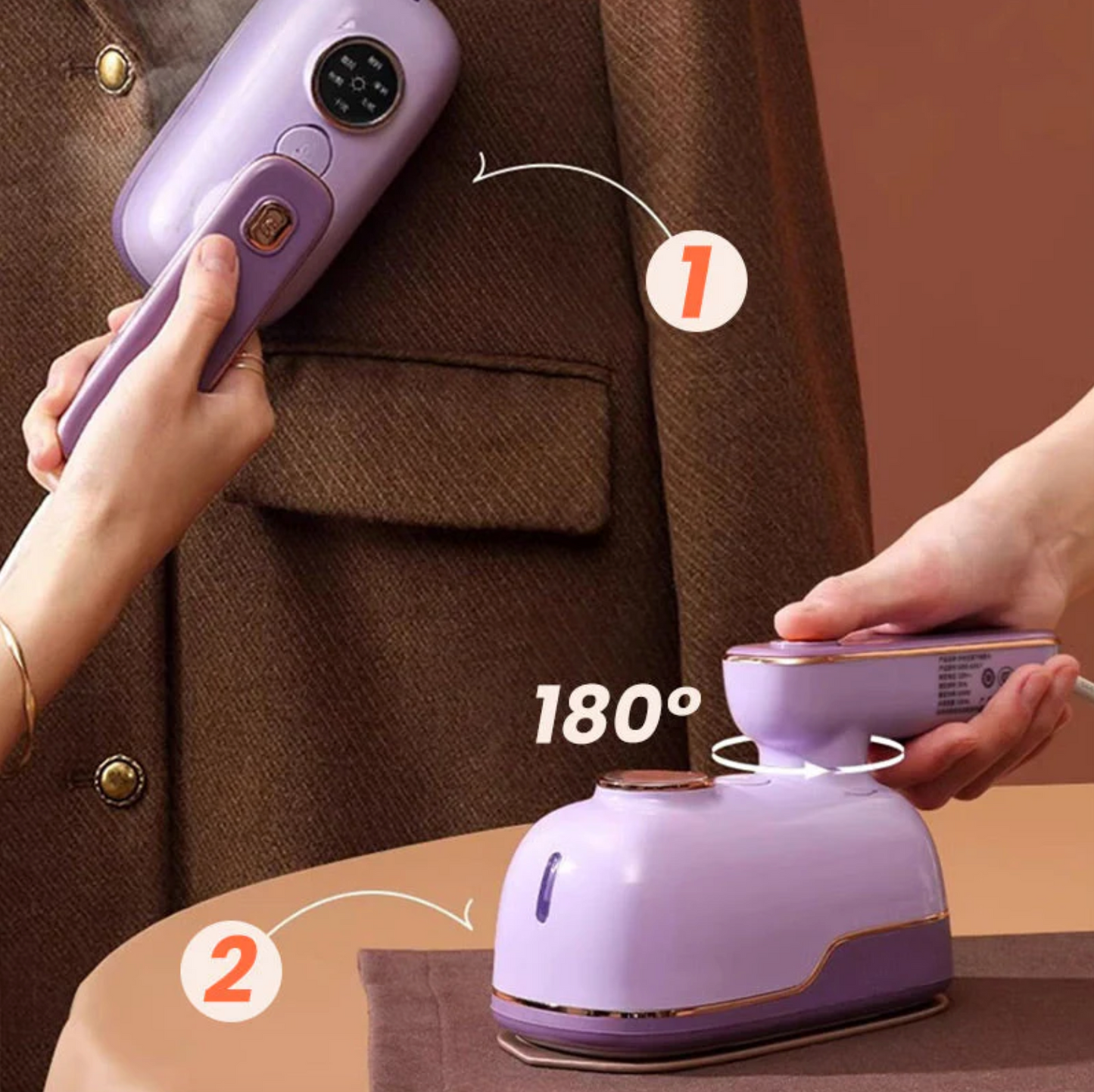 Powerful Multifunctional Portable Iron Steamer 2000W | 50% SALE! |