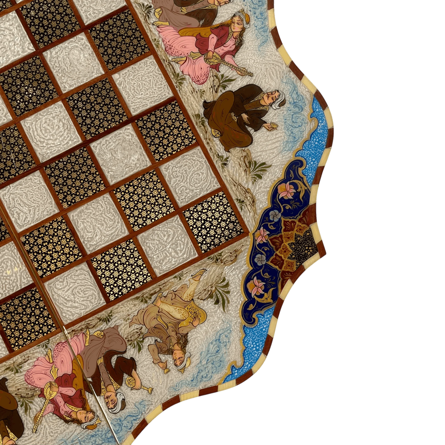 "Winds and Dance" Khatam Khorshi Backgammon 60