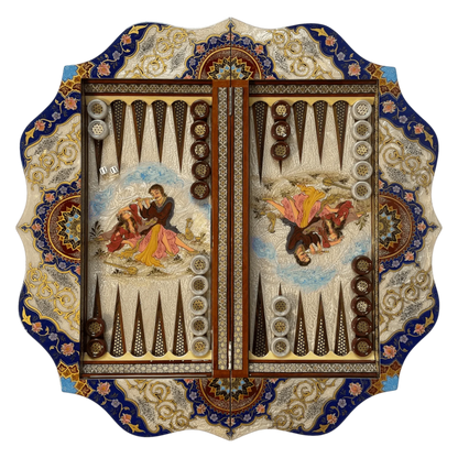 "Winds and Dance" Khatam Khorshi Backgammon 60