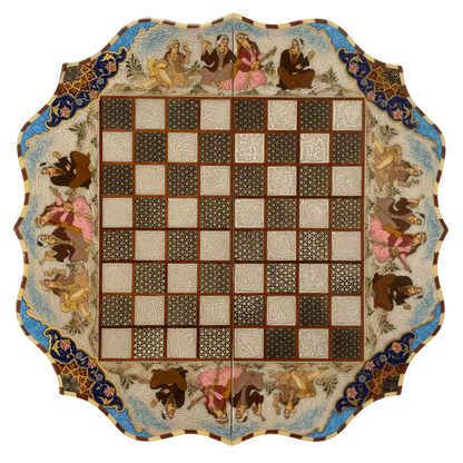 "Winds and Dance" Khatam Khorshi Backgammon 60