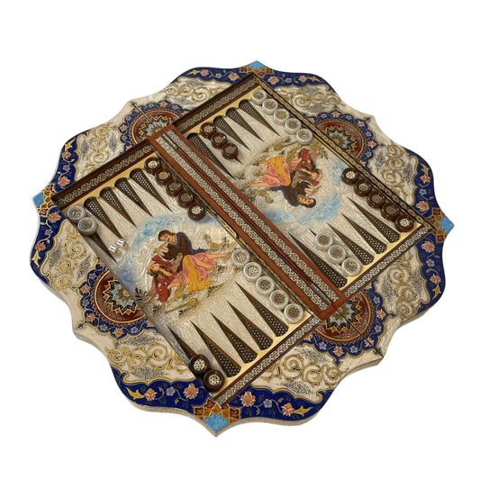 "Winds and Dance" Khatam Khorshi Backgammon 60