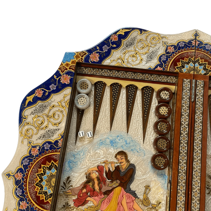 "Winds and Dance" Khatam Khorshi Backgammon 60