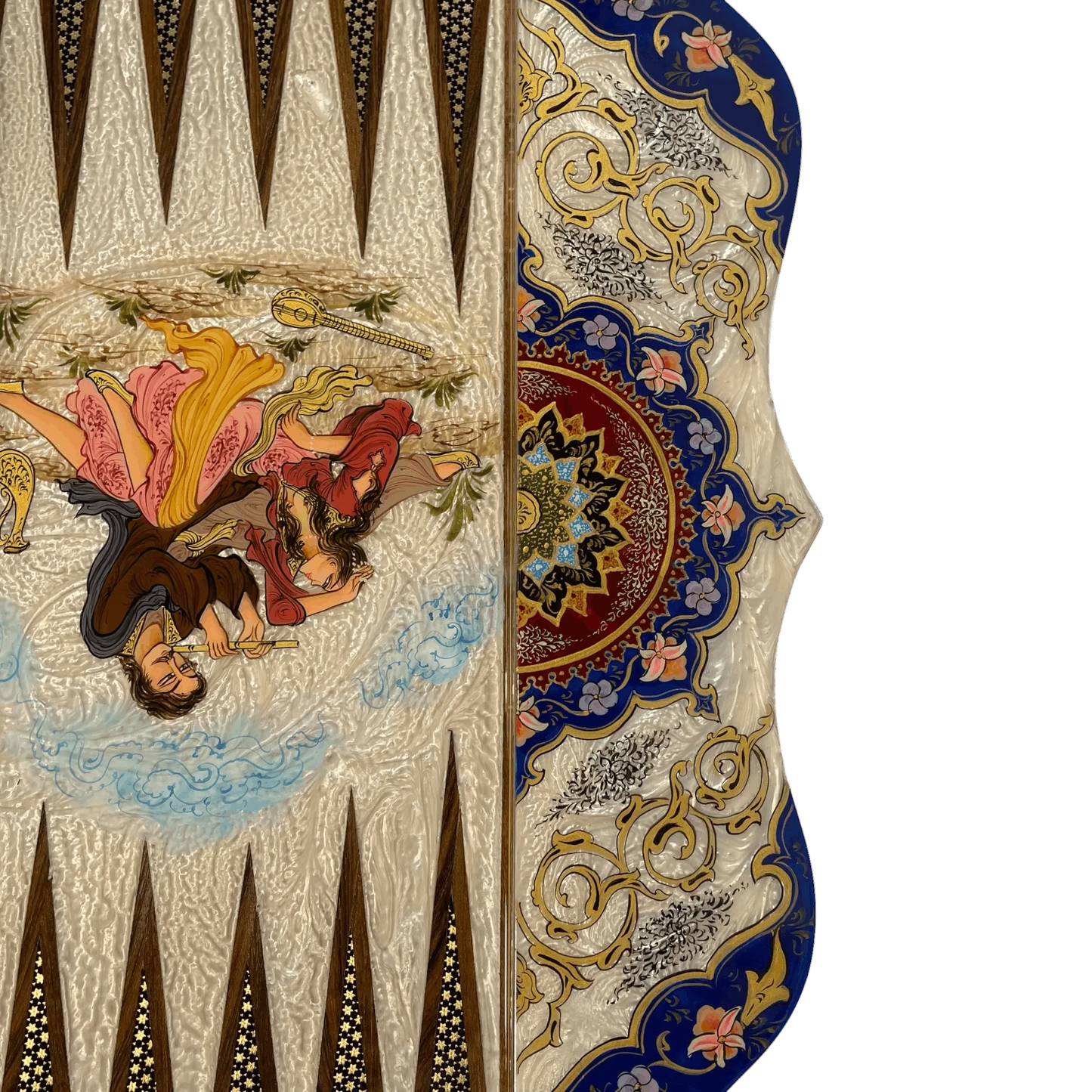 "Winds and Dance" Khatam Khorshi Backgammon 60