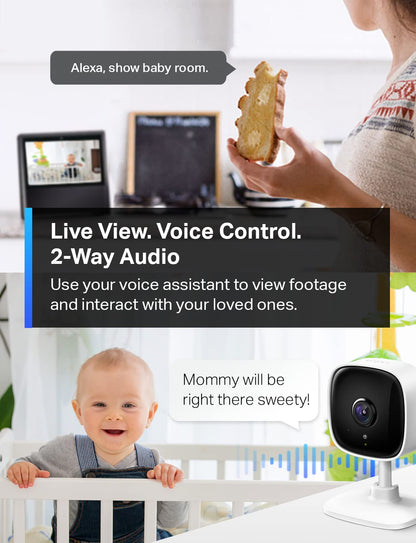 Tapo TP-Link 1080P Indoor Security Camera