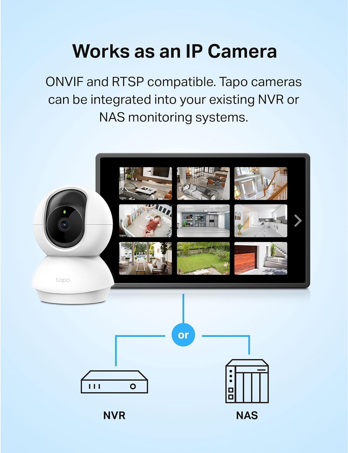 TP-Link Tapo Pan/Tilt Security Camera