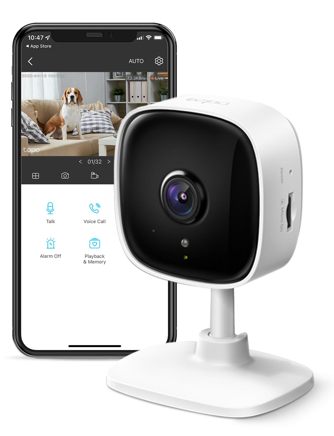 Tapo TP-Link 1080P Indoor Security Camera