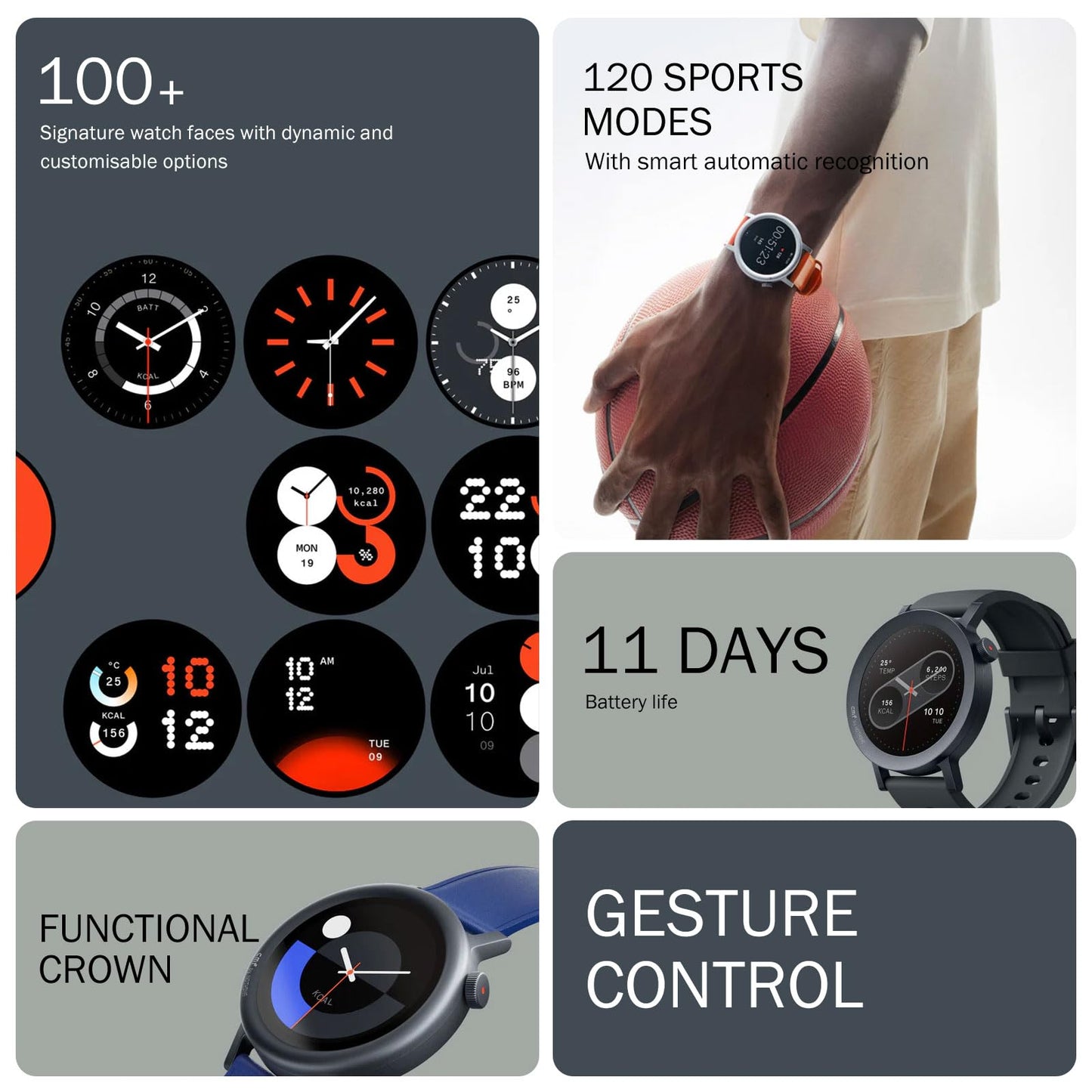 CMF Watch Pro 2 Fitness Smartwatch  (Waterproof, GPS, Android IOS)