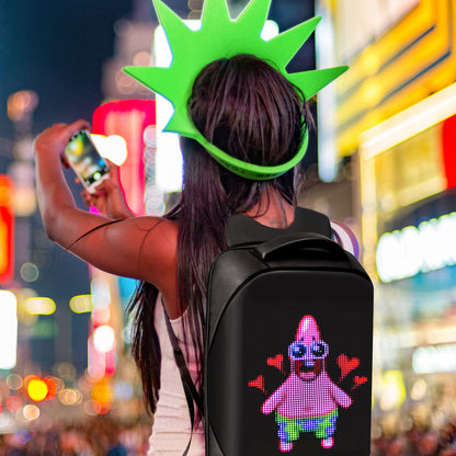 Tesinll Laptop Backpack with LED Display
