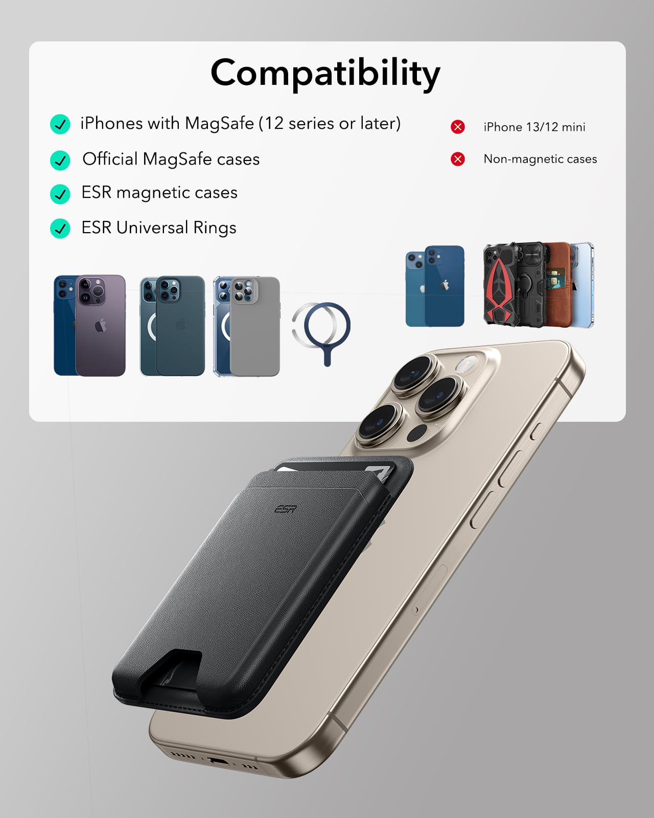 ESR for MagSafe Magnetic Wallet