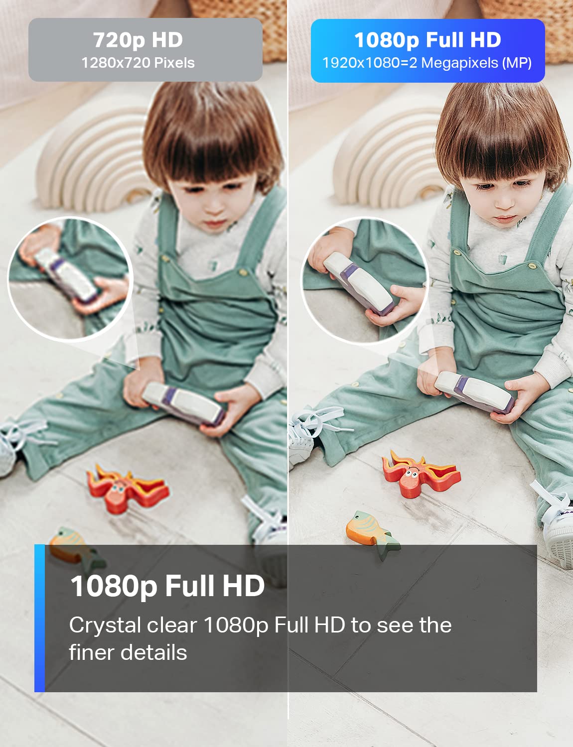Tapo TP-Link 1080P Indoor Security Camera