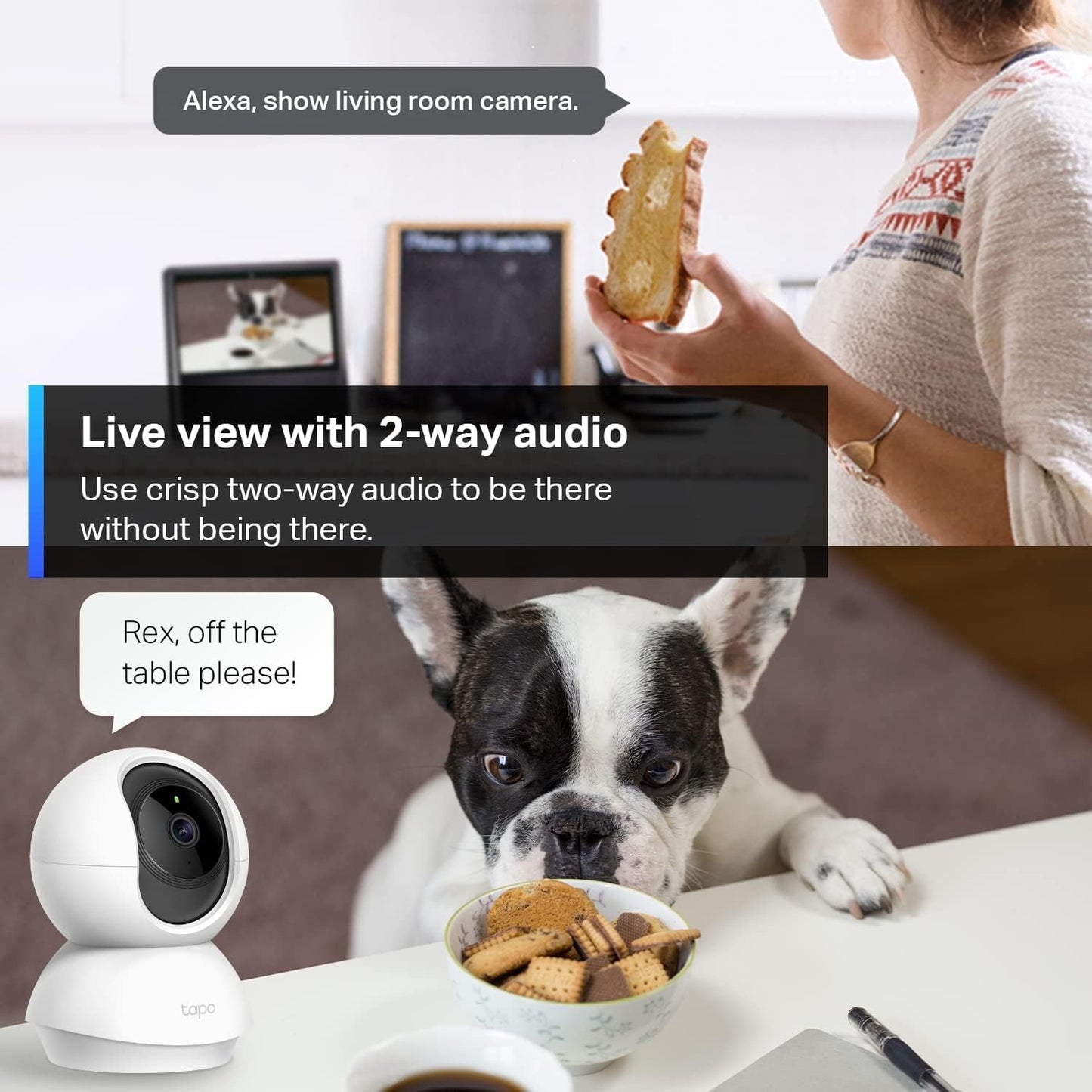 TP-Link Tapo Pan/Tilt Security Camera