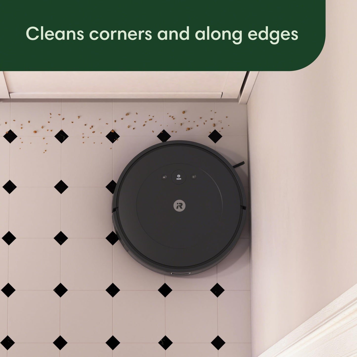 iRobot Roomba Vac Robot Vacuum (Q0120) - Easy to use, Power-Lifting Suction, Multi-Surface Cleaning, Smart Navigation Cleans in Neat Rows