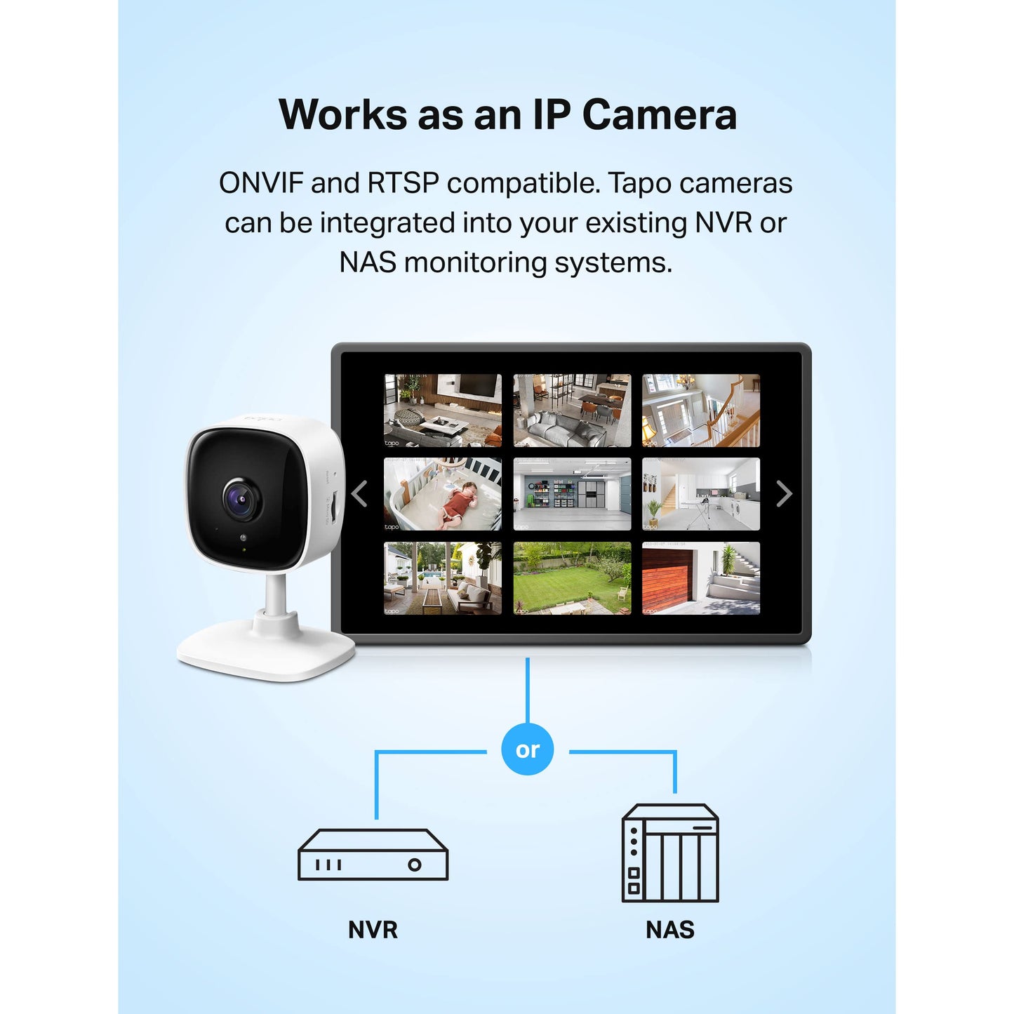 Tapo TP-Link 1080P Indoor Security Camera