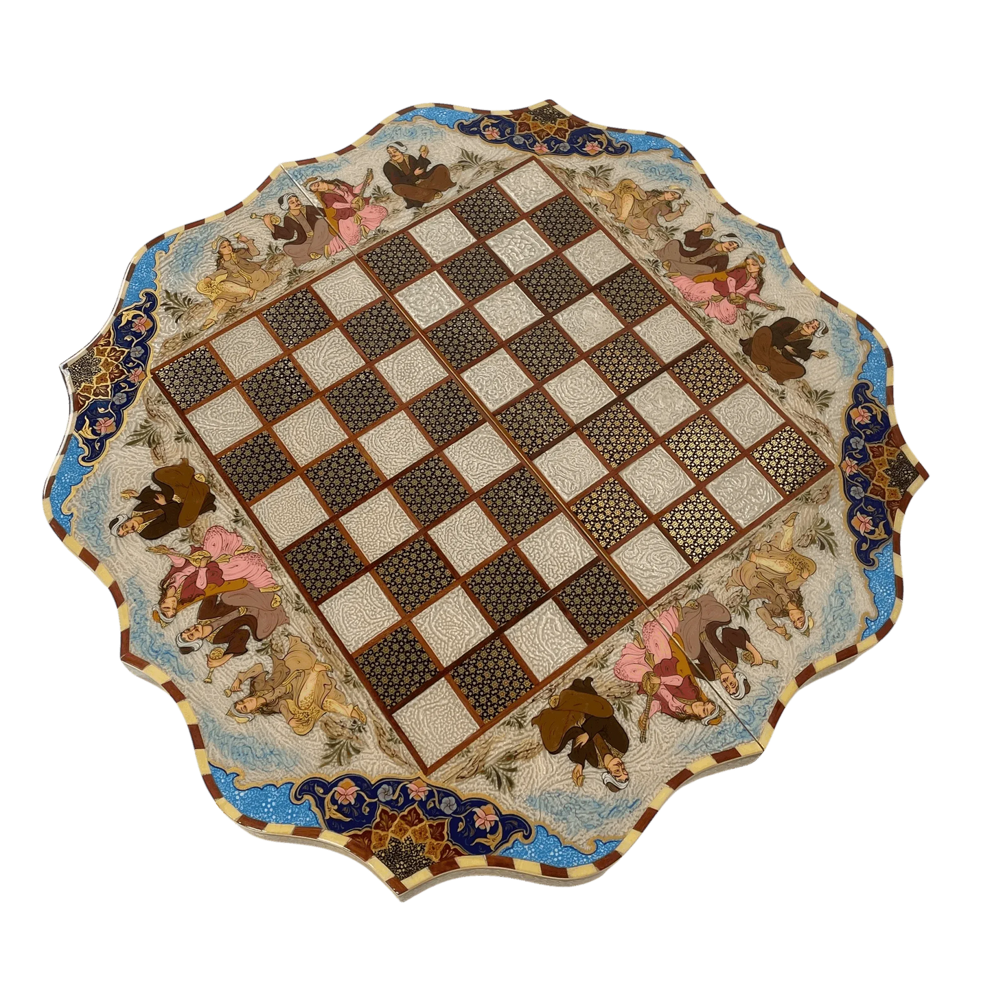 "Winds and Dance" Khatam Khorshi Backgammon 60