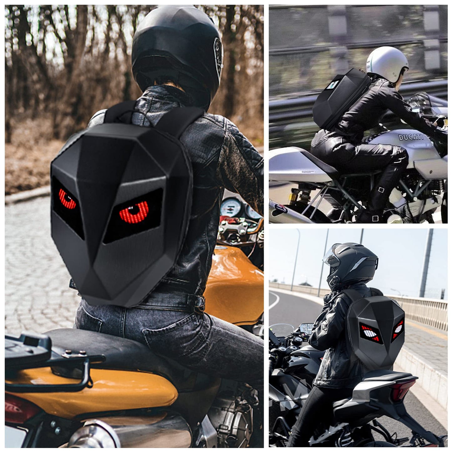 Motorcycle LED Backpack
