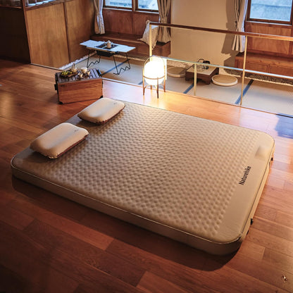 Self Inflating Double Camping Mattress with Pump