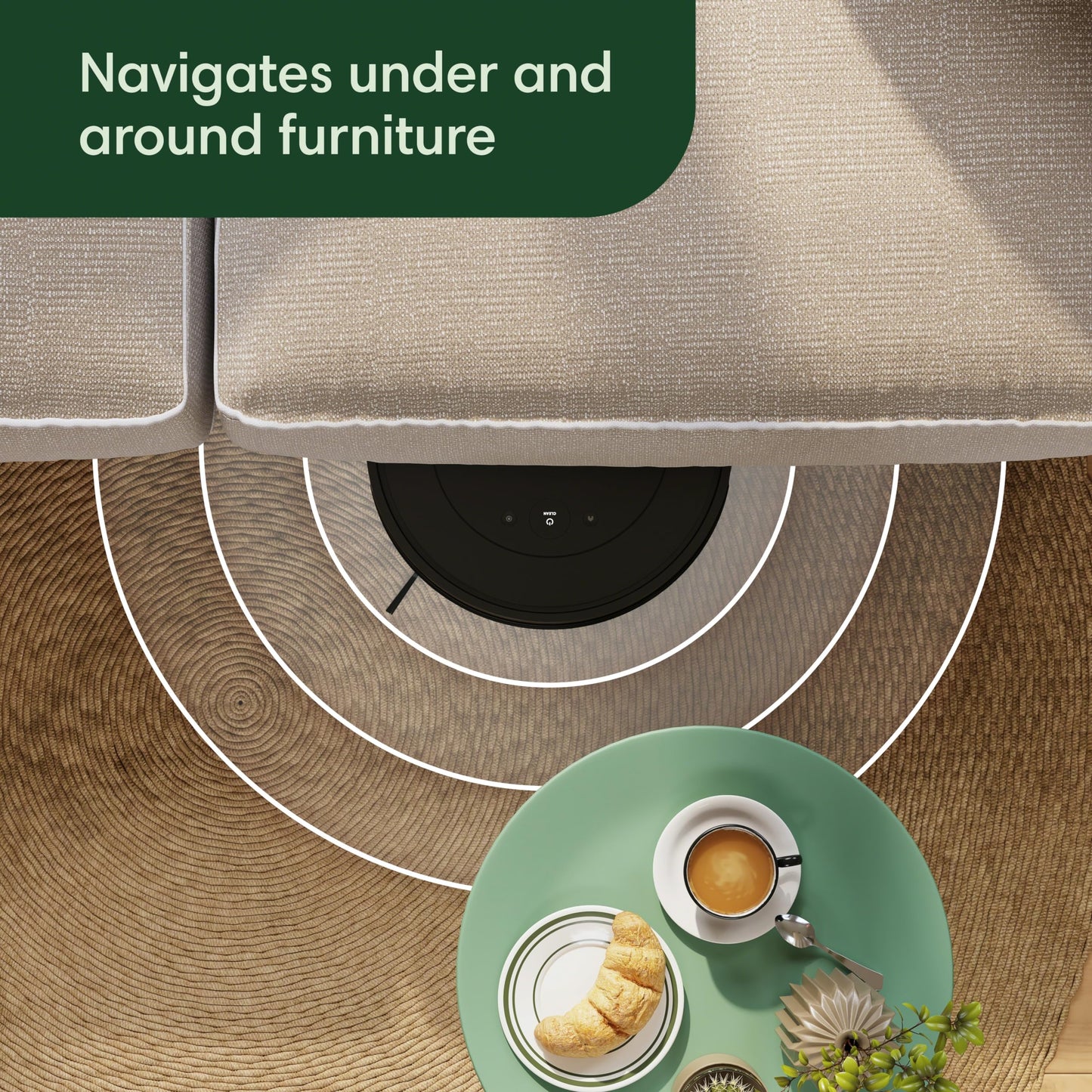 iRobot Roomba Vac Robot Vacuum (Q0120) - Easy to use, Power-Lifting Suction, Multi-Surface Cleaning, Smart Navigation Cleans in Neat Rows