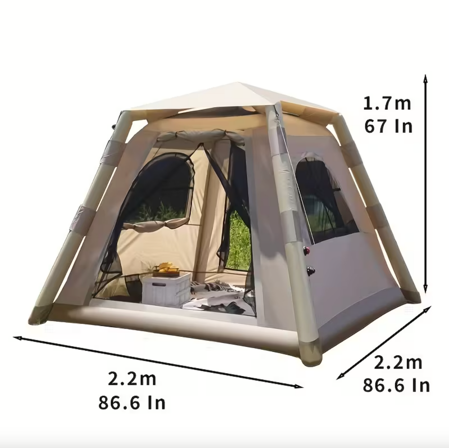 4-Person Inflatable Tent