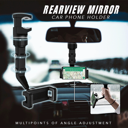 Rearview Mirror Car Phone Holder