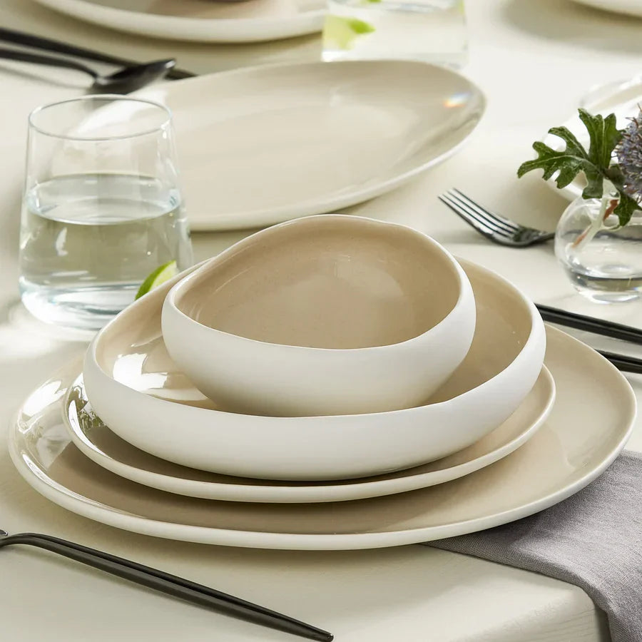 Aurora Luxe 12-Person Dinner Set, 59-Piece Ensemble