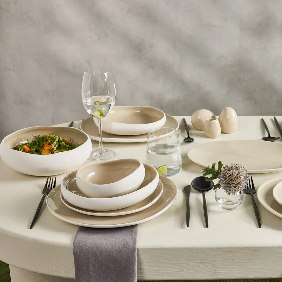 Aurora Luxe 12-Person Dinner Set, 59-Piece Ensemble