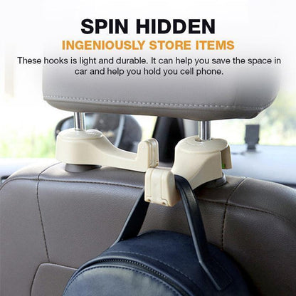 Multifunctional Car Hanger & Phone Holder