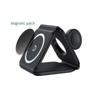 Foldable 3-in-1 Wireless Charger