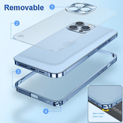 iPhone Series Metal Frame Mobile Phone Case